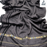 Winter Gents Wooly Design Shawl 2024 – Pure Wool Jacquard Shawl with 2-Sided Borders, Jamboo Size, Best A+ Quality - Image 4