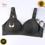 Premium Soft Padded Traceless Comfortable Vest Bra by Miqiliren, Pushup, Breathable with front lace, for Enhancing figure, Deep Cup size with full cover. - Image 3