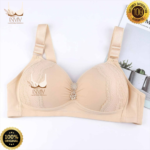 Premium Soft Padded Traceless Comfortable Vest Bra by Miqiliren, Pushup, Breathable with front lace, for Enhancing figure, Deep Cup size with full cover. - Image 7