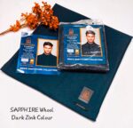 Beautiful Gents Winter Collection – Sapphire Wool Shawl, Full-Size 4m Premium Soft Wool with Tag Card and Elegant Packaging - Image 3