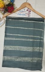 Golden Elegance: Stylish Linen Staller Collection - Fancy Hijabs for Girls and Women, for All Seasons, sides are stitched, No Piko Work Needed - Image 6