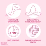 Veet Pure Hair Removal Cream 100g - For Dry & Sensitive Skin (Body & Legs) - Image 3