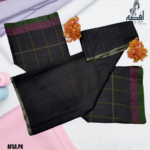 Black Self-Printed Khaddi Chaddar Dupatta – Soft and High Quality, All-Weather Fabric for Dupatta, Staller, and Hijab Use - Image 2