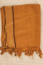 Elegant Linen Scarf & Dupatta – Perfect for Hijab, Matching Dupatta, with Tassels- Full Size 2.5 Yards - Image 14