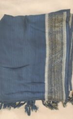 Elegant Linen Scarf & Dupatta – Perfect for Hijab, Matching Dupatta, with Tassels- Full Size 2.5 Yards - Image 13