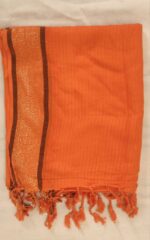 Elegant Linen Scarf & Dupatta – Perfect for Hijab, Matching Dupatta, with Tassels- Full Size 2.5 Yards - Image 12
