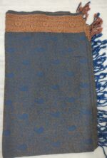 Vintage Jacquard Print Shawl with Tassels – Full-Length 2.75 Yards, Wool Shawl in a Variety of Colors - Image 9