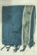 Elegant Linen Scarf & Dupatta – Perfect for Hijab, Matching Dupatta, with Tassels- Full Size 2.5 Yards - Image 7