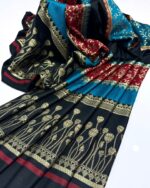 Elegant Pashmina Jacquard Banarsi Shawl – Premium Quality, 2.5 Yards (88"x44") - Image 2