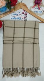 Acrylic Wool check design Shawl Matching with– Full Color Range, Stylish & Warm - Image 7