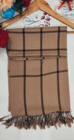 Acrylic Wool check design Shawl Matching with– Full Color Range, Stylish & Warm - Image 4